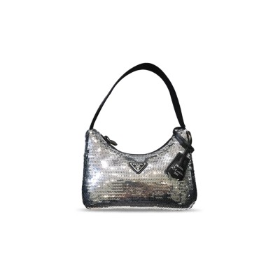 PRADA HOBO RE-EDITION 2000 MINI BAG 1NE515 (22*12*6cm)  PRADA HOBO RE-EDITION 2000 MINI BAG 1NE515 (22*12*6cm)